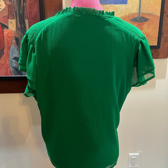 Green Women's Top - Picture 3 of 5